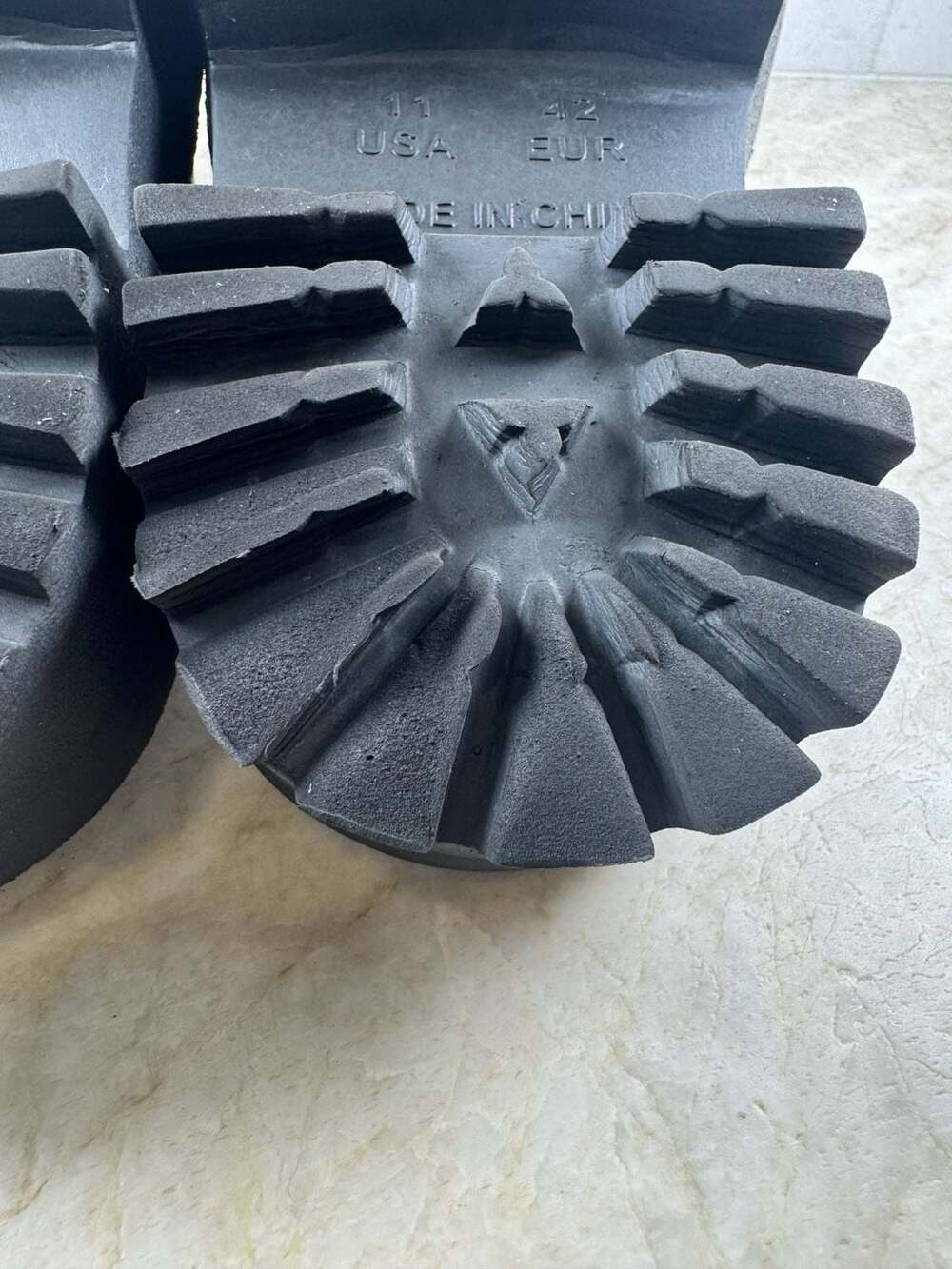 Jeffrey Campbell Summertime Platform Slide Sandals Black Lug Sole Women’s 11 - Picture 9 of 14